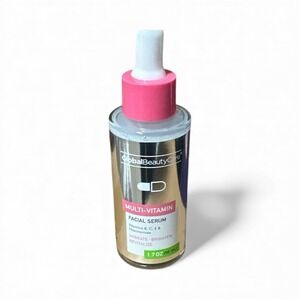 Global Beauty Care Multi-Vitamin Facial Serum - Pink‎ & Silver